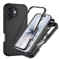 For Iphone 17 Case, Magsafe, 3-Layer Heavy Duty Full-Body Cover, Military-Grade