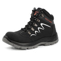 ESTAMICO Steel Toe Waterproof Work Boots Men Black Size 7.5 by Deal US
