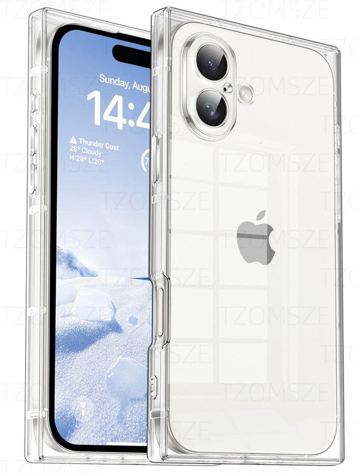 Case Compatible with iPhone 17 Clear Case,Camera Protection,Reinforced Corners T