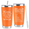 CUPLOOV 20 Oz Rose Gold Stainless Steel Love Rose Tumbler Birthday Gift by Deal US