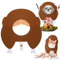 Geyoga Thanksgiving Turkey Hat Adjustable Pet Costume Medium Size by Deal US