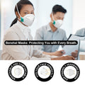 benehal NIOSH Approved N95 Particulate Respirators Mask White Pack of 25 by Deal US