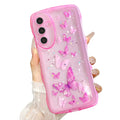 Wave Butterfly Case for Samsung Galaxy A16 4G/5G Case, Pretty Bling Star Butterf