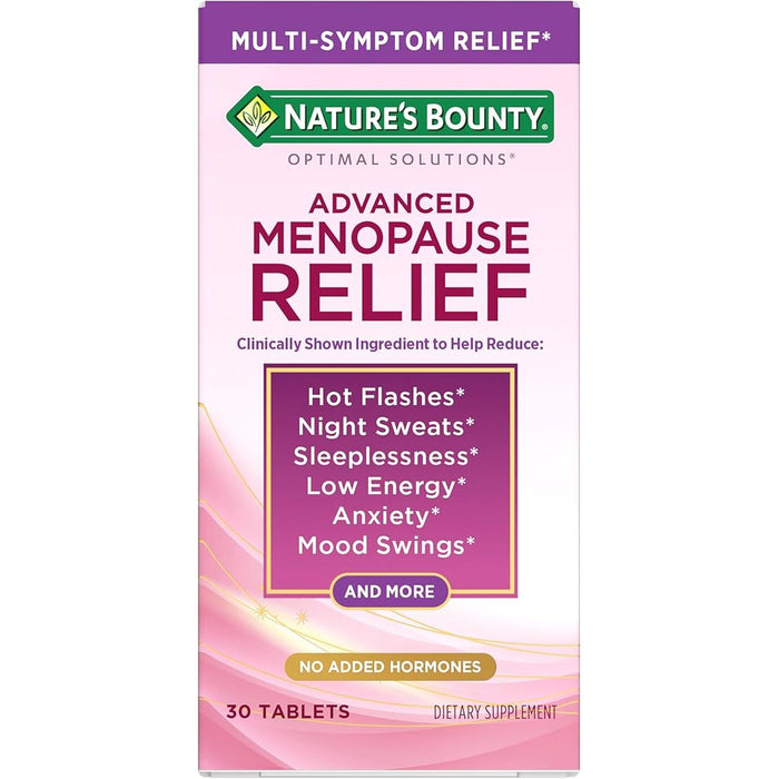 Natures Menopause Relief tb 30 by Pasteur Pharmacy