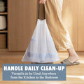 PACCOLYN Small Trash Bags 4 Gallon Drawstring 57 Count Unscented White by Deal US