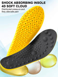 MARRDO 4D Cloud Soles Shock Absorption Arch Support Insoles Men 10-11 Women 11.5 by Deal US