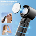 Handheld Fan, 12000RPM Powerful Hand Fan Foldable with Air Turbo Tech Cooling,Tu