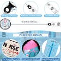 Hotop Nurse Appreciation Gift Set 19 Pcs Makeup Bag Badge Reel Wine Tumbler by Deal US