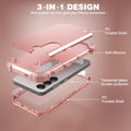 S26 5G Case | Hybrid 3-in-1 Shockproof & Screen Protector | Heavy-Duty Protectio