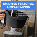 Brita Large Water Filter Pitcher 10-Cup Mazarine Blue with 1 Standard Filter by Deal US