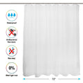 72 Inch FITNATE EVA Shower Clear Curtain Liner by DailySale