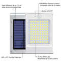 72 LED Solar Motion Sensor Lights Solar Wall Light by DailySale