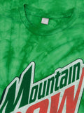 Mountain Dew Logo Tie Dye T-Shirt - Spider Kelly by Tee Luv