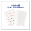 Avery Clear Self-Adhesive Laminating Sheets, 3 mil, 9" x 12", Matte Clear, 50/Box