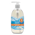 Seventh Generation Natural Hand Wash, Purely Clean, Fresh Lemon and Tea Tree, 12 oz Pump Bottle, 8/Carton