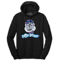 Boo Berry Cereal Logo Hooded Sweatshirt - Black by Tee Luv