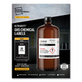 Avery UltraDuty GHS Chemical Waterproof and UV Resistant Labels, 2 x 4, White, 10/Sheet, 50 Sheets/Box