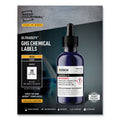 Avery UltraDuty GHS Chemical Waterproof and UV Resistant Labels, 2 x 2, White, 12/Sheet, 50 Sheets/Box