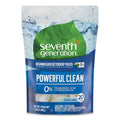Seventh Generation Natural Dishwasher Detergent Concentrated Packs, Free and Clear, 20 Packets/Pack