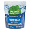 Seventh Generation Natural Dishwasher Detergent Concentrated Packs, Free and Clear, 45/Pack, 8 Packs/Carton
