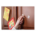 Scotch Restickable Mounting Tabs, Removable, Repositionable, Holds Up to 1 lb (4 Tabs), 1 x 1, Clear, 18/Pack