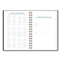 AT-A-GLANCE Signature Lite Weekly/Monthly Planner, 8.5 x 5.75, Maroon Cover, 12-Month (Jan to Dec): 2023