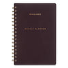 AT-A-GLANCE Signature Lite Weekly/Monthly Planner, 8.5 x 5.75, Maroon Cover, 12-Month (Jan to Dec): 2023