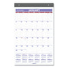 AT-A-GLANCE Repositionable Wall Calendar, 15.5 x 22.75, White/Blue/Red Sheets, 12-Month (Jan to Dec): 2023
