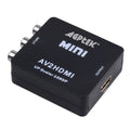 720p 1080p AGPtek Mini Composite AV CVBS 3RCA to HDMI Video Converter Adapter by DailySale