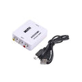 720p 1080p Upscaler Mini Composite AV CVBS 3RCA to HDMI Video Converter Adapter by DailySale