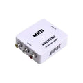 720p 1080p Upscaler Mini Composite AV CVBS 3RCA to HDMI Video Converter Adapter by DailySale