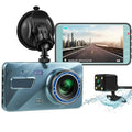 720P Dual Dash Car Camera Recorder with Motion Detection Light by DailySale