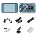 720P Dual Dash Car Camera Recorder with Motion Detection Light by DailySale