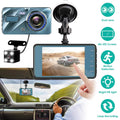 720P Dual Dash Car Camera Recorder with Motion Detection Light by DailySale