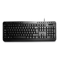 Adesso AKB132UB 118-Key MM Desktop USB Keyboard, Black