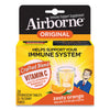 Airborne Immune Support Effervescent Tablet, Zesty Orange, 20 Count