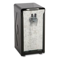 San Jamar Tabletop Napkin Dispenser, Tall Fold, 3.75 x 4 x 7.5, Capacity: 150, Black