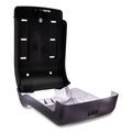 San Jamar Ultrafold Multifold/C-Fold Towel Dispenser, Oceans, 11.75 x 6.25 x 18, Transparent Black Pearl