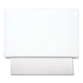 San Jamar Singlefold Paper Towel Dispenser, 10.75 x 6 x 7.5, White