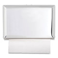San Jamar Singlefold Paper Towel Dispenser, 10.75 x 6 x 7.5, Chrome