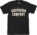 Southern Comfort SOCO Whiskey Logo T-Shirt- Black by Tee Luv