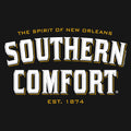 Southern Comfort SOCO Whiskey Logo T-Shirt- Black by Tee Luv