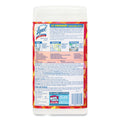 LYSOL Disinfecting Wipes, 7 x 7.25, Mango and Hibiscus, 80 Wipes/Canister, 6 Canisters/Carton