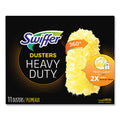 Swiffer Heavy Duty Dusters Refill, Dust Lock Fiber, 2" x 6", Yellow, 33/Carton