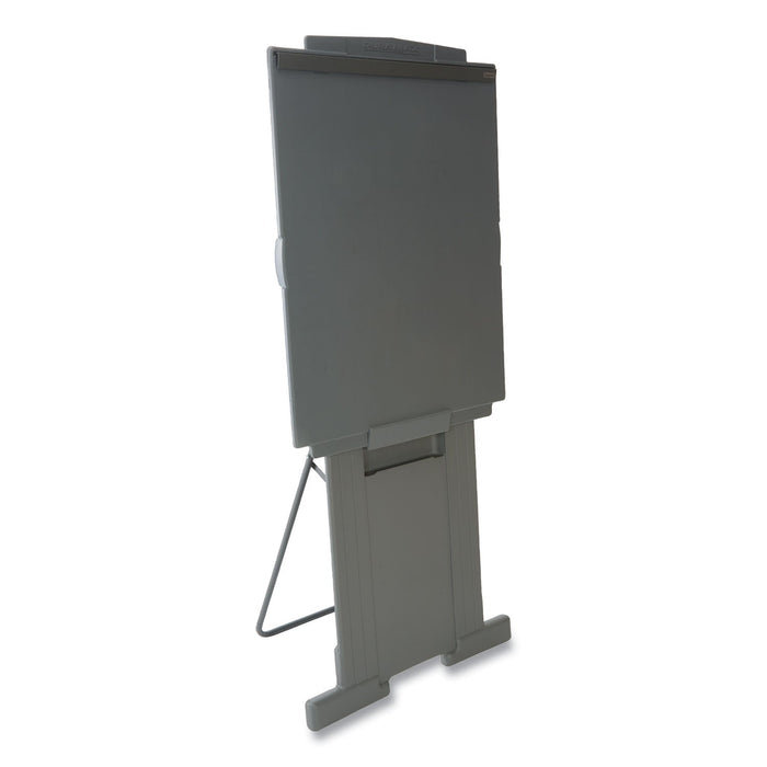 Quartet Duramax Portable Presentation Easel, Adjusts 39" to 72" High, Plastic, Gray