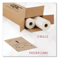 GBC NAP-Lam I Roll Film, 1.5 mil, 25" x 500 ft, Gloss Clear, 2/Box