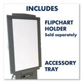 Quartet Duramax Portable Presentation Easel, Adjusts 39" to 72" High, Plastic, Gray