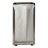 San Jamar Tabletop Napkin Dispenser, Tall Fold, 3.75 x 4 x 7.5, Capacity: 150, Chrome