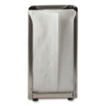 San Jamar Tabletop Napkin Dispenser, Tall Fold, 3.75 x 4 x 7.5, Capacity: 150, Chrome