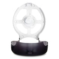 San Jamar Single 12" JBT Bath Tissue Dispenser, Classic, 1 Roll, 12.9 x 5.63 x 14.88, Transparent Black Pearl